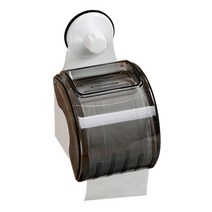 라이프토템 흡착식 휴지걸이 커버형, 혼합 색상, 1개