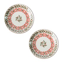 디어리빙 라플란 접시 2p, 핑크, 2개