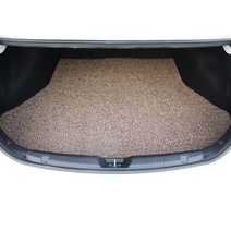 라임 코일 트렁크매트 두께 12mm 베이지브라운, 르노삼성, QM3