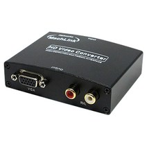 마하링크 HDMI TO VGA 유전원 컨버터 AUDIO, ML-HVC-P
