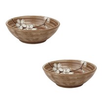 디어리빙 샌드사쿠라 쿠프 13cm, 브라운, 2개입