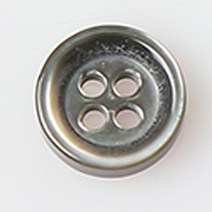 HR빅버튼 레옹 단추 10mm, NO 1, 4개입