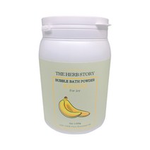 해피트레이딩 더허브스토리 바나나 버블바스 입욕파우더 대용량, 1000g, 1개