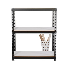 폴던스랙 쉽고 빠른 조립 스탠드선반 1000 x 500 x 1200 mm 3단, 블랙