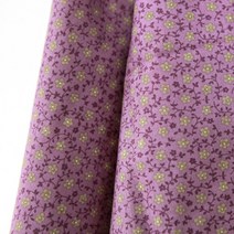 패브릭아트 순면 20수 플라워패턴 원단 바이올렛 시리즈, 5번