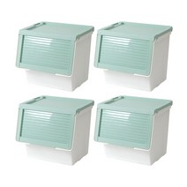 하우스레시피 피카 슬라이딩 박스 L, 민트, 4개입