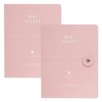 데얼스 4 x 6 포켓 미니앨범 2p, 핑크, 20매