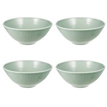정담 정헌진 일자면기 중, 청자, 4개입