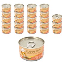 굿데이 해피캣 고양이캔 95g, 게맛살 + 참치 혼합맛, 24개입