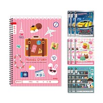 아이비스 초등 슬림 받아쓰기 노트 MT-CR, 랜덤 발송, 10개입