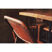유브이디에스 아트보드 주방시트지 갈색 의자, 1개