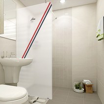 디자인수풀 북유럽 스타일 샤워 윈도우 시트지, SW683