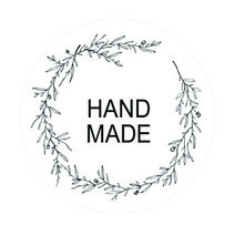 도나앤데코 대리석 스타일 빈티지 핸드메이드 스티커, 혼합 색상, 60개입