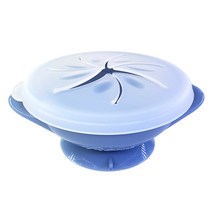 아가프라 흡착 스낵컵, 도브블루, 1개