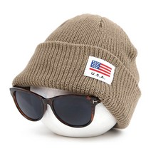 아이엠캡 USA 골지 숏비니