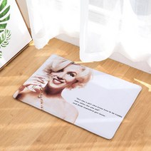슈퍼식스 빈티지 마릴린먼로 시리즈 바닥 물 흡수 매트 패드, 15