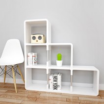 큐빅스 2 책장 S321, 화이트