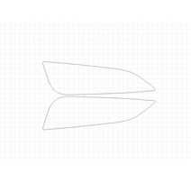 헥시스 쉐보레 크루즈 RS 2018 PVC PPF 보호필름 차량용 가드용품, 04. FOGLIGHTS, 1개