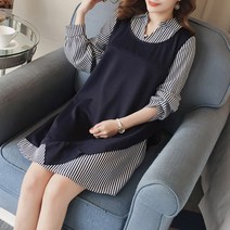 씨엔티 BC048 임산부 수유복 원피스