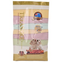 트레져 강아지용 홀리스틱 램 앤 브라운 라이스 작은알 사료, 2.7kg, 1개