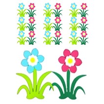 아이세상 줄기꽃 펠트장식 10p, 1-i