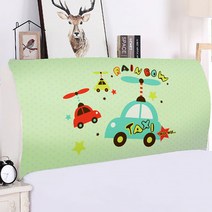 DM 알럽홈 캐릭터 침대헤드커버, 택시