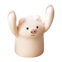 아티고 푸처핸섬 동물 명함 메모 사진홀더, 돼지, 1개
