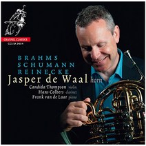 JOHANNES BRAHMS / ROBERT SCHUMANN / CARL REINECKE - WORKS FOR HORN / JASPER DE WAAL SACD HYBRID 야스퍼르 데 발 : 브람스 슈만 라이네케 호른 작품집 독일수입반