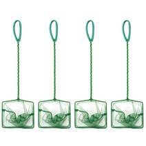 블럭마트 수족관 물고기 뜰채 5인치, 4개입