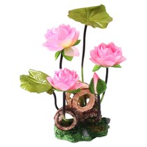 TP 오션 인조수초 연꽃, 분홍, 1개