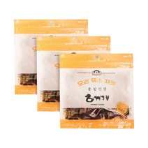 벨버드 푸드 강아지 져키 간식 300g, 오리 믹스, 3개입