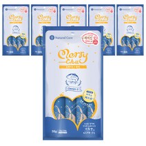 네츄럴코어 메리츄 고양이 간식 56g, 메리츄 오메가3 + 참치 혼합맛, 6개입