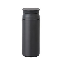 킨토 여행용 텀블러, 매트블랙, 500ml