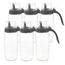 시노글라스 뉴 원터치 오일병 다크그레이, 500ml, 6개입