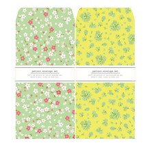 프롬앤투 꽃 용돈봉투 B501 연두 65p + 노랑 65p, 혼합 색상, 1세트