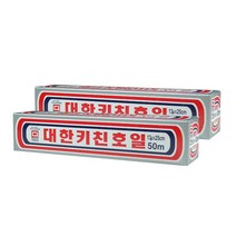 대한웰빙 호일 25cm x 50m, 2개입