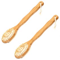 더자카 다기능 양면 샤워솔 Y201LBBI044, 혼합 색상, 2개