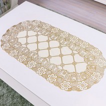 앤티스 르네상스 자수 테이블 매트 2p, 히아신스, 84x40cm