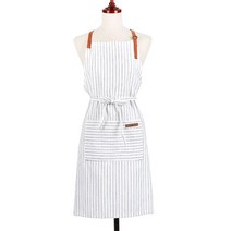 Natural365 이오 에이프런 앞치마, 화이트, 1개