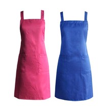 마켓피오 베이직 앞치마 750 x 700 mm, 랜덤 발송, 2개입