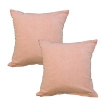 이코니하우스 피그먼트 쿠션 방석 겸용 커버 2p, 핑크