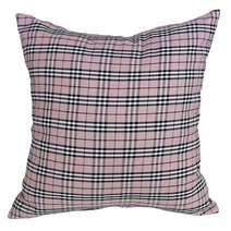 대일컴퍼니 솜 + 버밍엄체크 쿠션, 핑크