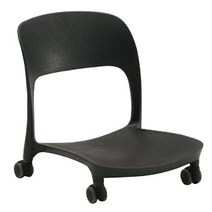 스마트퍼니처 코비아 좌식의자 로라형, 블랙