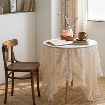 엘레나하임 들국화 레이스 테이블 클로스, 아이보리
