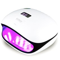 Z6 12 LED UV 조개 젤네일 램프, 혼합색상, 1개