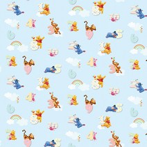 현대시트 아이방 시트지 푸의 숫자놀이 DG-11916, 스카이블루