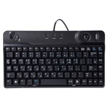 계림 트랙볼 USB 미니키보드 RBK-8000UT, 텐키리스