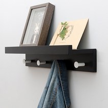페어링 스트롱우드 벽걸이 선반, 블랙
