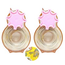 석코리아 주사용 롤밴드 무늬형 핑크 100p, 2개