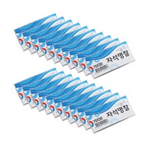 마그피아 자석명찰 중 70 x 30 mm, 혼합 색상, 20개입